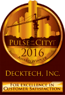 2016 Pulse of the City News Award badge